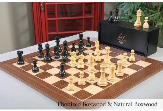 The Capablanca Chess Burmese Rosewood Edition - Reykjavik II Series Chess  Set, Board and Box Combination